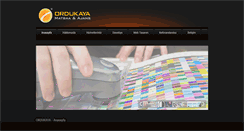 Desktop Screenshot of ordukayamatbaa.com